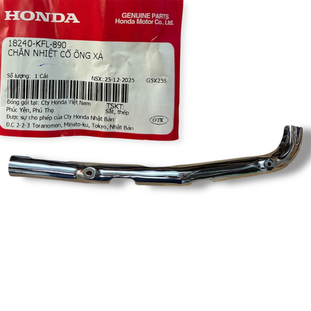 Ốp cách nhiệt cổ pô xe Future 1 (18240KFL890)