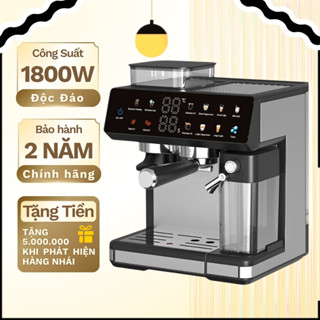 Máy pha cà phê tự động tại nhà SK04032 tự động xay hạt, đánh sữa, dễ sử dụng SK-04032