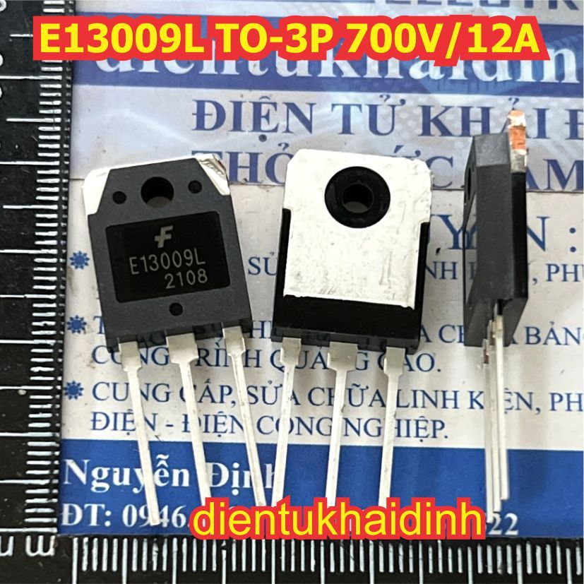 2 con E13009L E13009 13009 TO-3P NPN-TRANS transistor thuận 700V 12A KDE1322