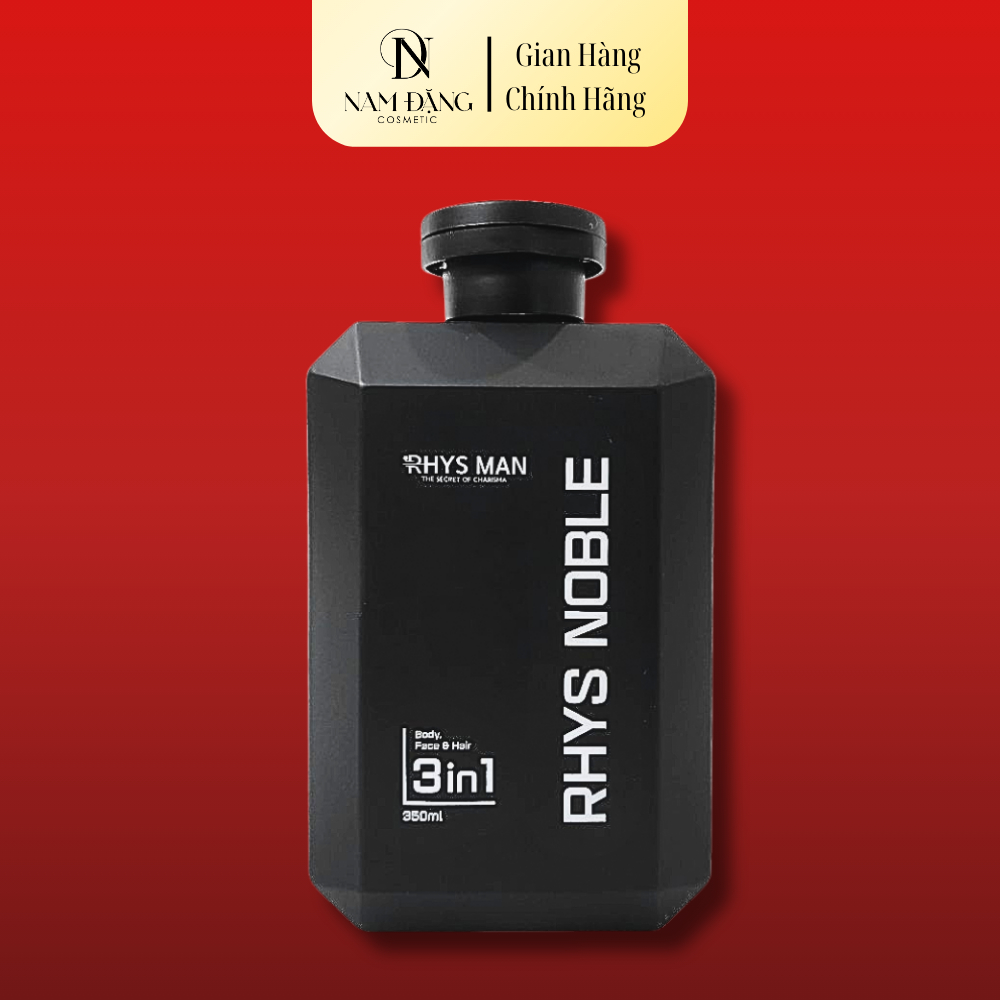 RHYS MAN Sữa Tắm Nam RHYSMAN NOBLE 350ml - Làm Sạch Da, Mùi Thơm Nam Tính