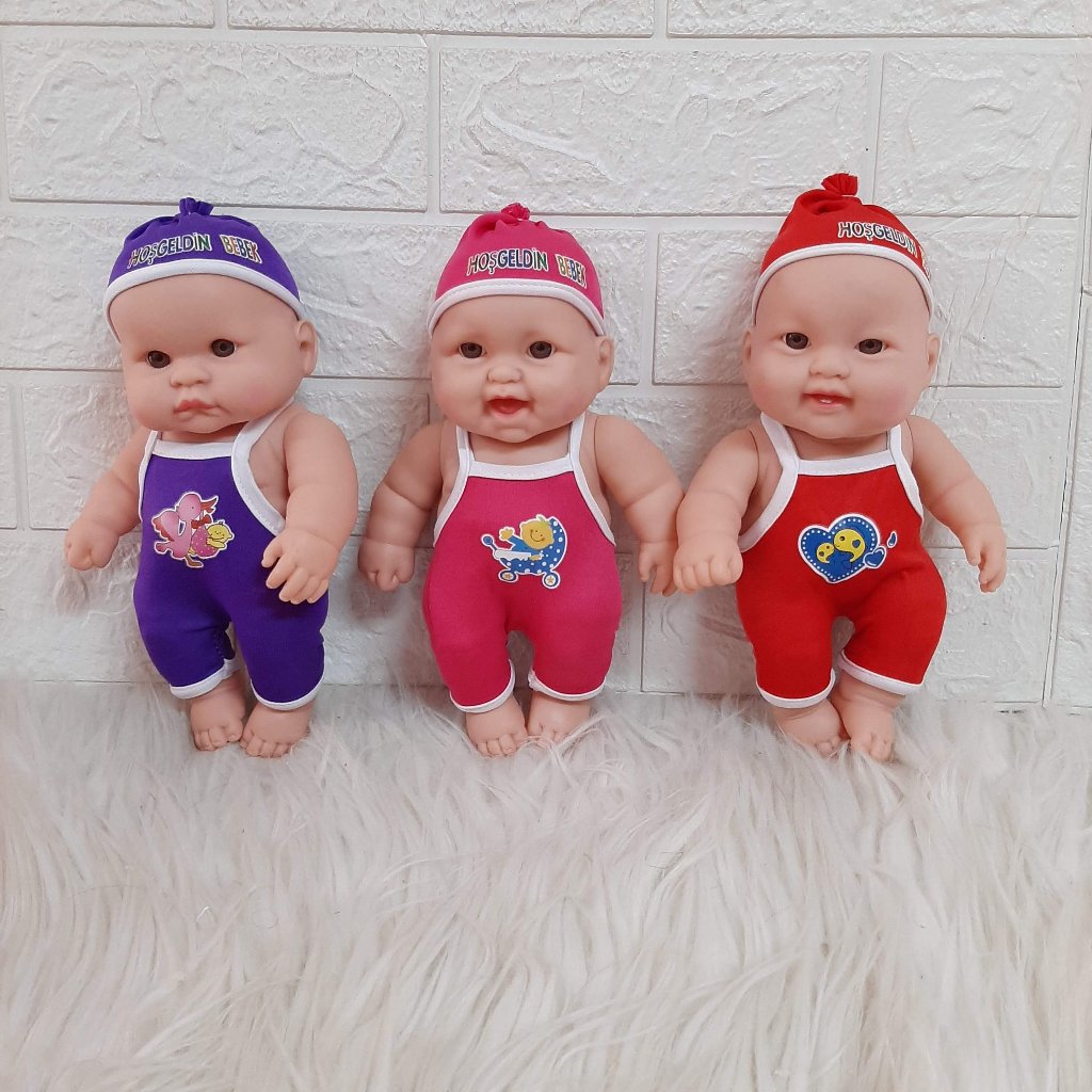 Búp Bê Nhựa Mềm Mại 25 Cm = 10 Inch Anmiya Tây Ban Nha Body Full Silicon Vinyl Doll