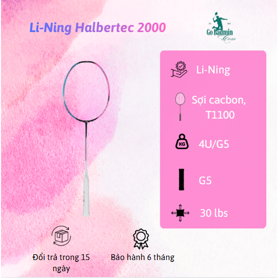 Li-Ning Halbertec 2000 I Go Badmin