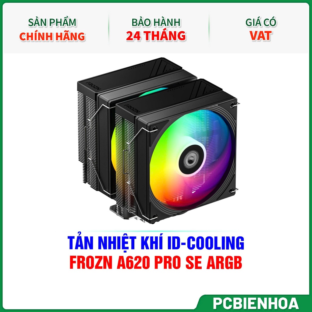 Tản nhiệt khí ID-Cooling FROZN A620 Pro SE  ARGB - BH 24 tháng