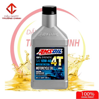 Nhớt Amsoil 10W40 4T Performance dành cho xe số, tay côn