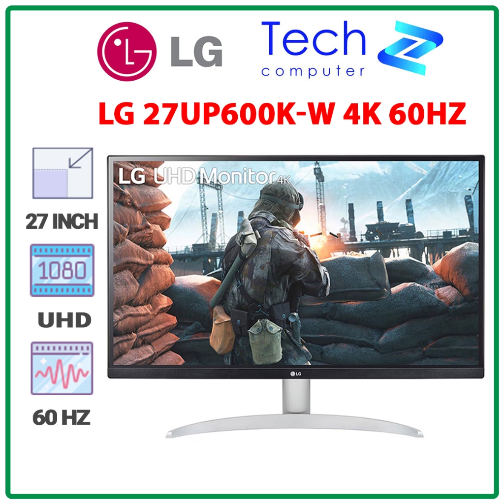 Màn Hình LG 27UP600K-W (27 inch - IPS - 4K - 60Hz - 5ms)