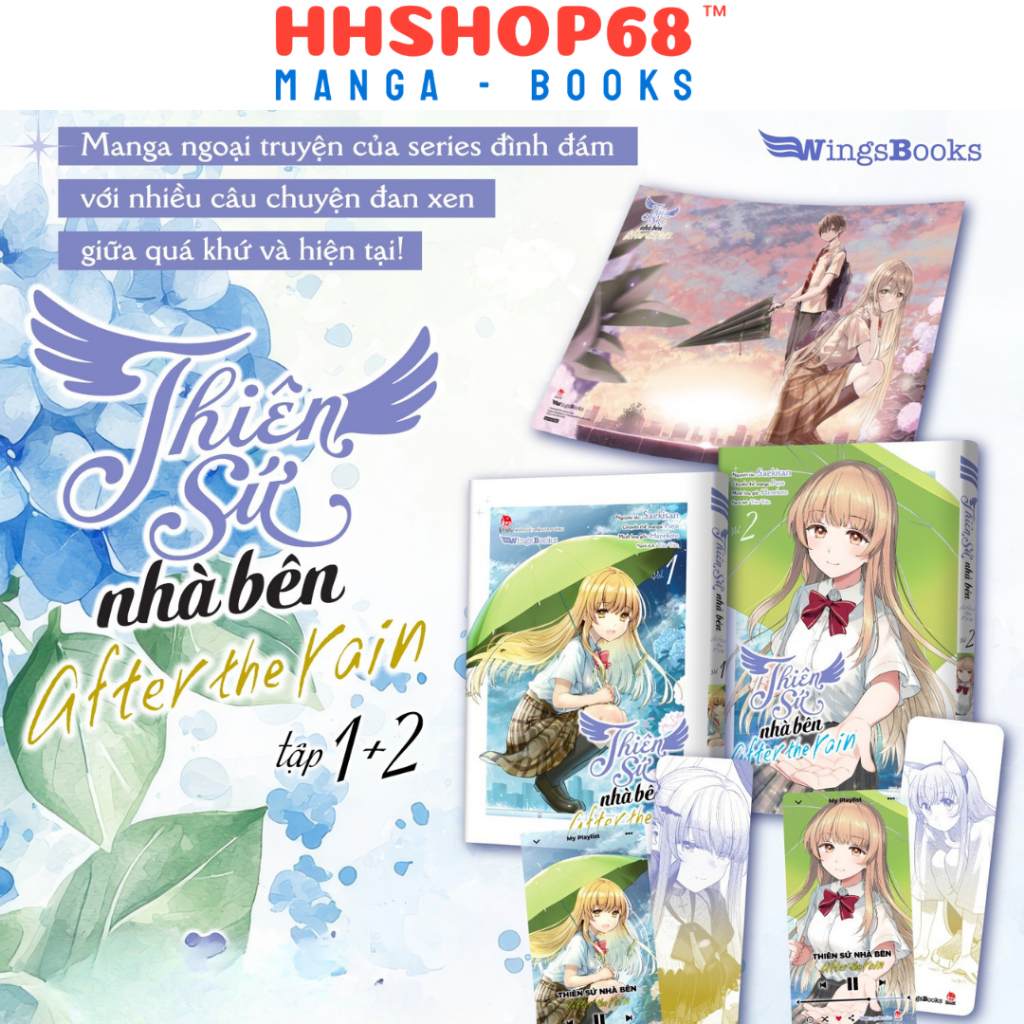Sách - Thiên Sứ Nhà Bên tập 1 2 3 4 5 5.5 6 7 8 8.5 9 10 After the Rain - NXB Kim Đồng
