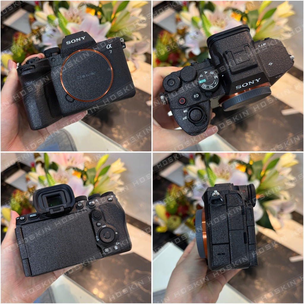 Miếng dán, skin 3M 2080 máy ảnh Sony A75, A7V, A9III, A7R5,....- HDSKIN