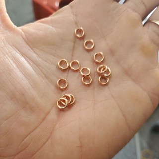 50 Khoen đồng . Hàn Đồng . Đường kính trong 4mm .
