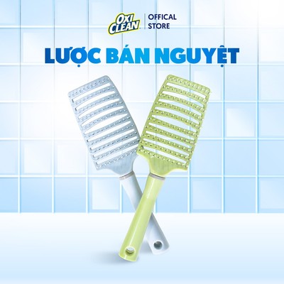 Lược Chải Tóc Bán Nguyệt Giúp Mát Xa Da Đầu Tạo Kiểu Tóc