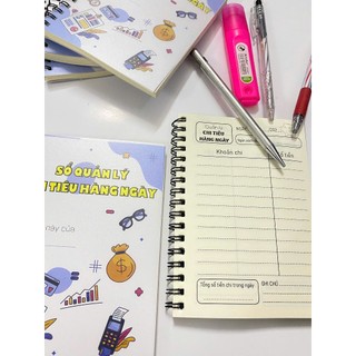 SỔ TAY QUẢN LÝ CHI TIÊU HẰNG NGÀY 120 TRANG KTA5 - KTA6