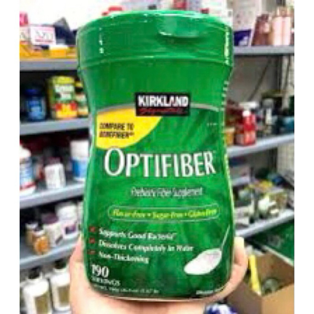 💚🍀[HSD 11/2026]  Bột XƠ Hoà Tan Kirkland Signature Optifiber 760g từ MỸ🥦🥬