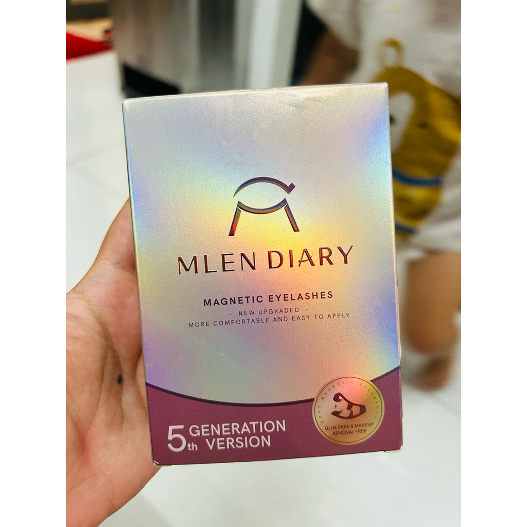 Mi giả nam châm từ tính MLEM DIARY chính hãng An Toàn Có Thể Tái Sử Dụng ( Hàng 2nd)