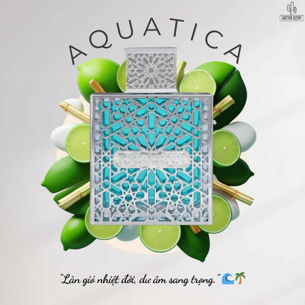 Mẫu thử Nước hoa Nam Aquatica | Cactus Scents |