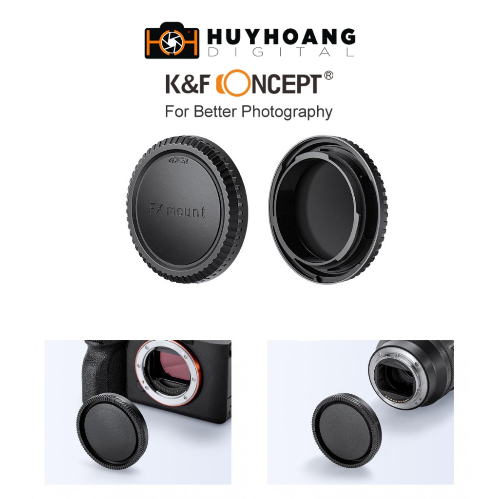 Nắp đậy máy ảnh K&F CONCEPT for Fujifilm XF | SKU.2223
