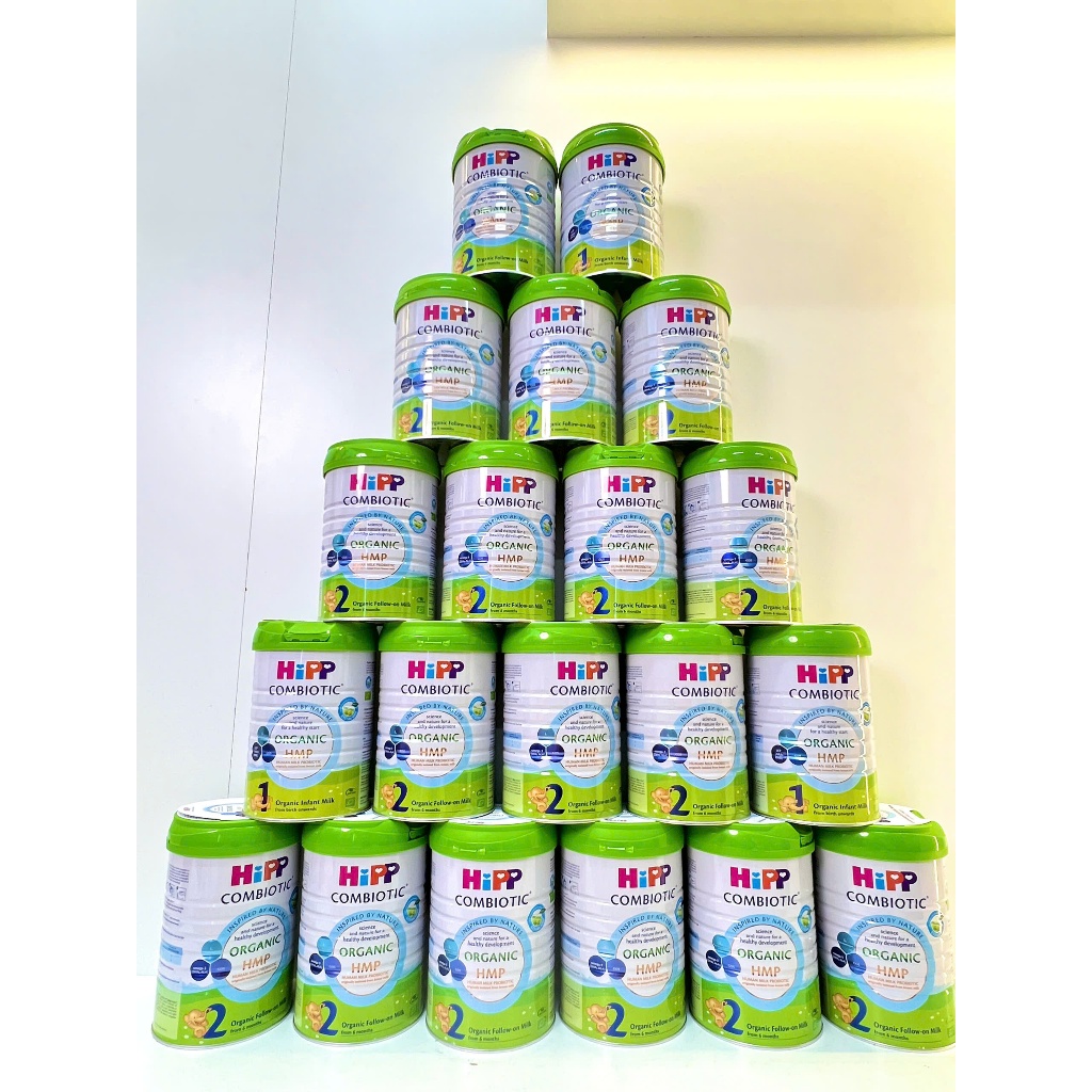 [KO QUÀ] Sữa CT HiPP Organic Combiotic Lon 800gr. Nhập Khẩu chính hãng/Tem phụ Vạn An