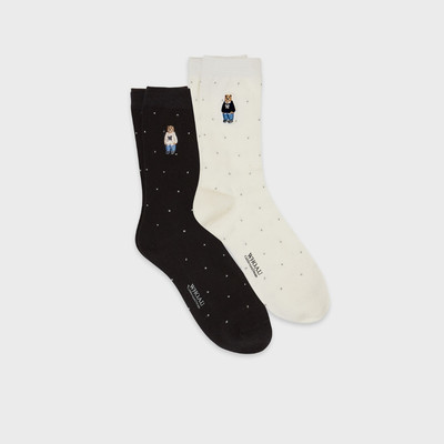 Vớ Tất WHO.A.U [2PACK]Steve Dot Socks_WHAYG1121A