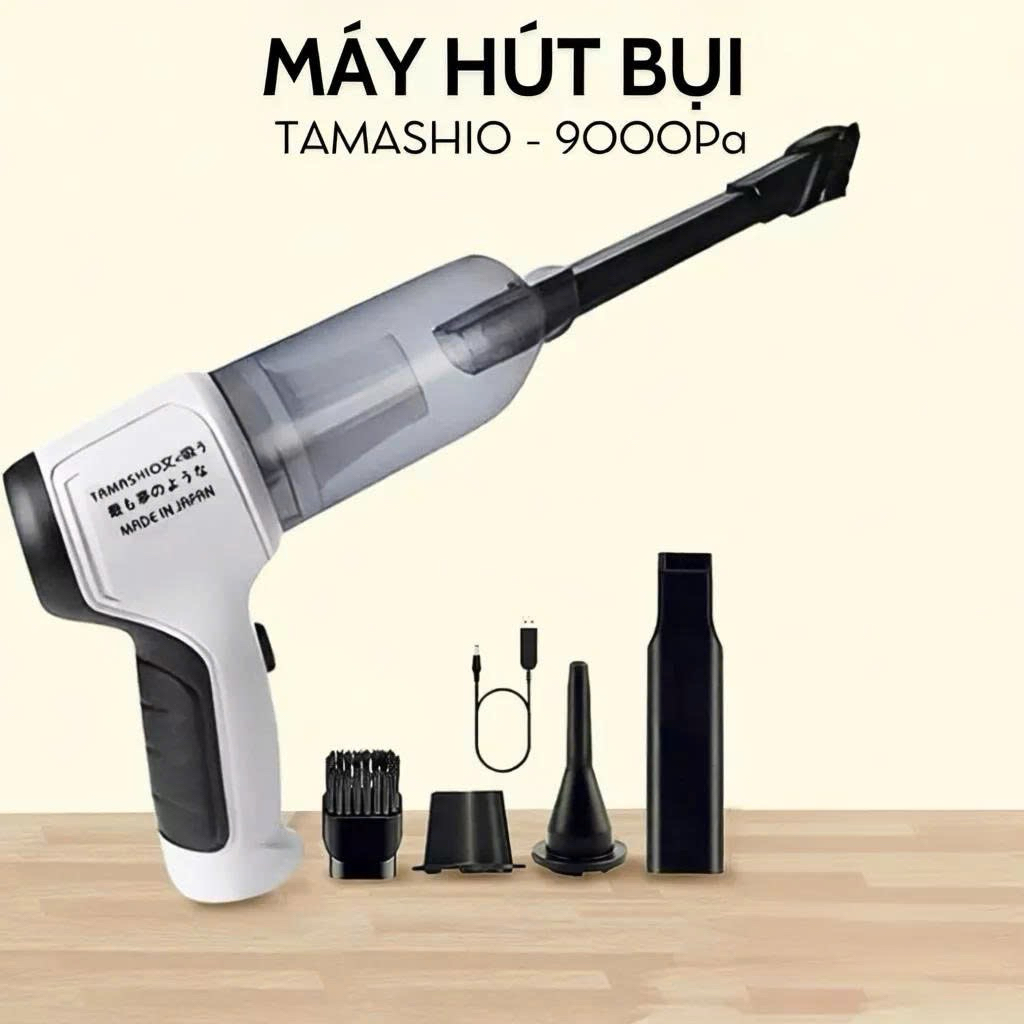MÁY HÚT BỤI CẦM TAY [TAMASHIO - 9000Pa]