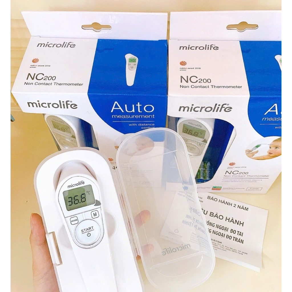NHIỆT KẾ HỒNG NGOẠI MICROLIFE NC200