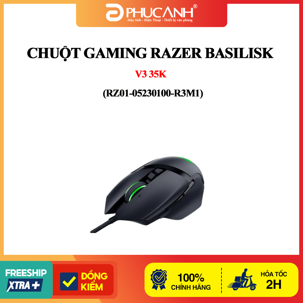 Chuột Gaming Razer Basilisk V3 35K