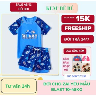 [KEM BÉ BÉ ] Bộ Bơi bé trai họa tiết Blast 12-45kg  Bikini bé trai