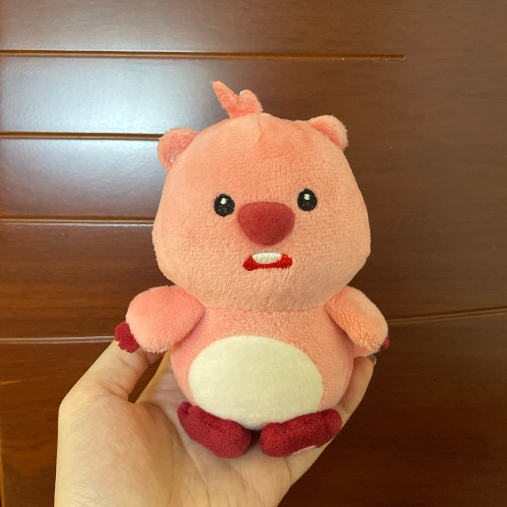 [SẴN] Móc khoá hải ly Loopy, Móc khoá treo túi xách