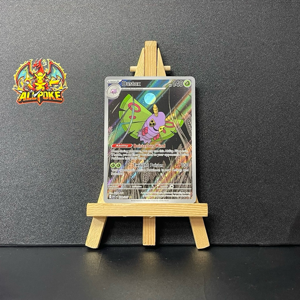 [ AllPoke ] Thẻ Bài Pokemon TCG,Dustox - 220/217 -M-NM