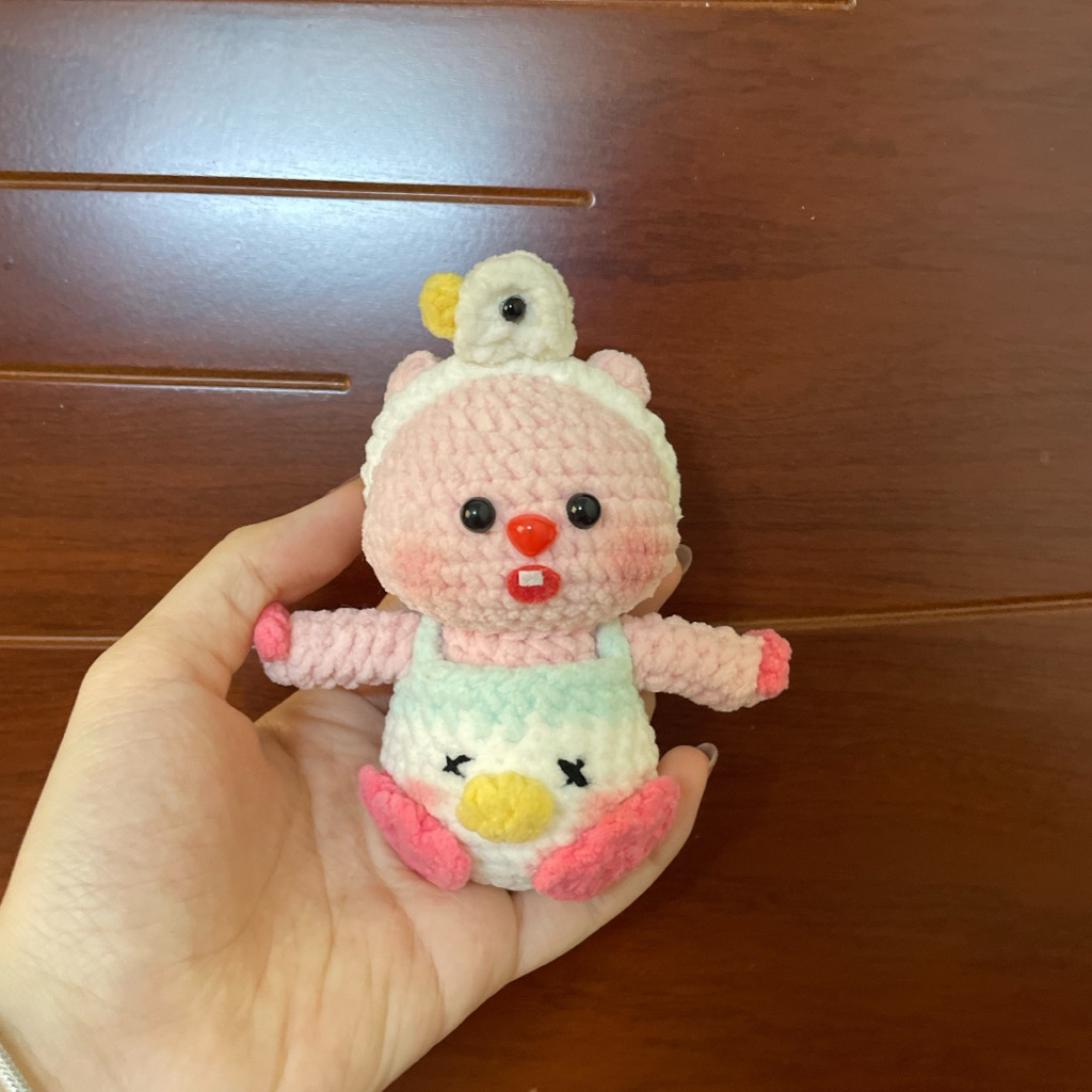 [SẴN] Móc khoá Loopy mặc đồ vịt, Móc khoá treo túi xách