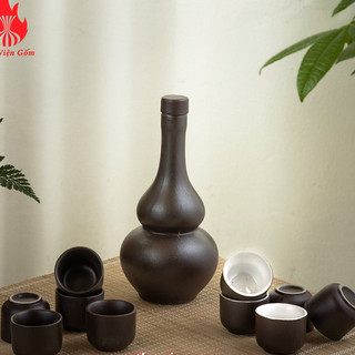Nậm rượu gốm sứ chuẩn Bát Tràng
