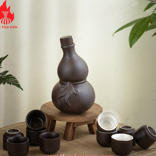 Nậm rượu gốm sứ chuẩn Bát Tràng