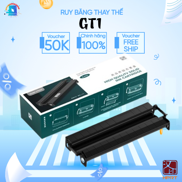 Ruy Băng Mực Than Dành Cho Máy In Hprt GT1 - In Màu Rõ Nét, Màu Ổn Định
