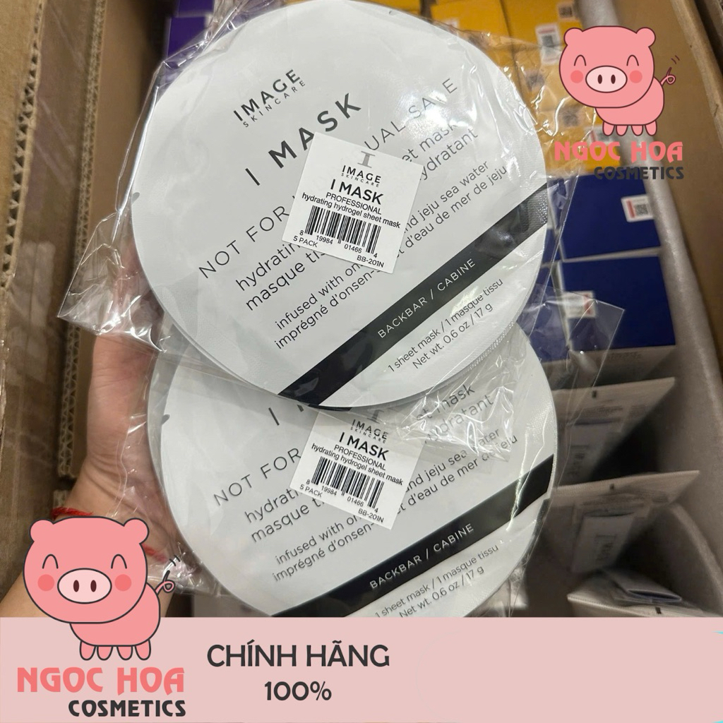 [Lẻ 1 miếng] Mặt nạ sinh học cấp ẩm chuyên sâu IMAGE I Mask Hydrating Hydrogel Sheet Mask 17g