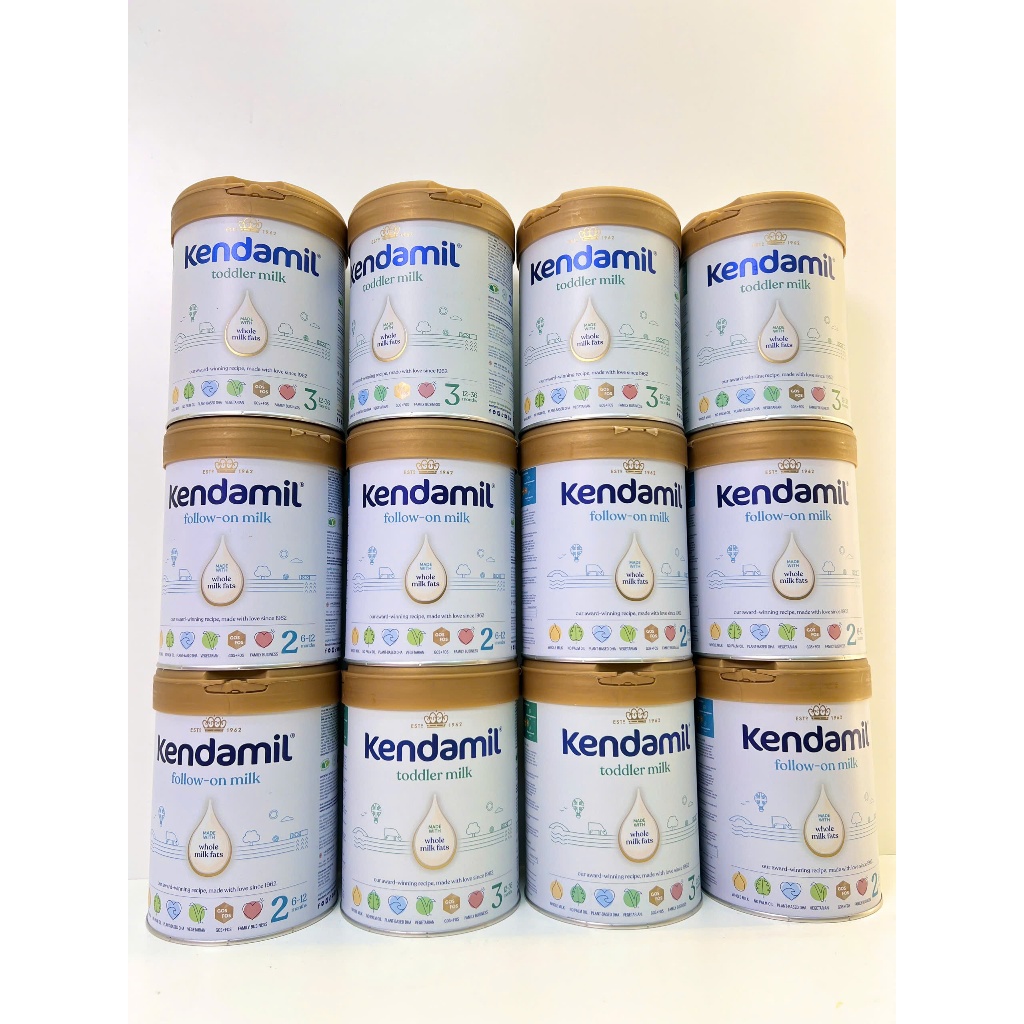 Sữa Công Thức Nguyên Kem Kendamil Classic Số 1/2/3 (800g) Chính hãng/Có tem phụ