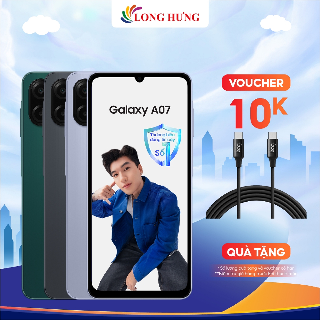 Điện thoại Samsung Galaxy A07 LTE - Hàng chính hãng | BigBuy360 - bigbuy360.vn