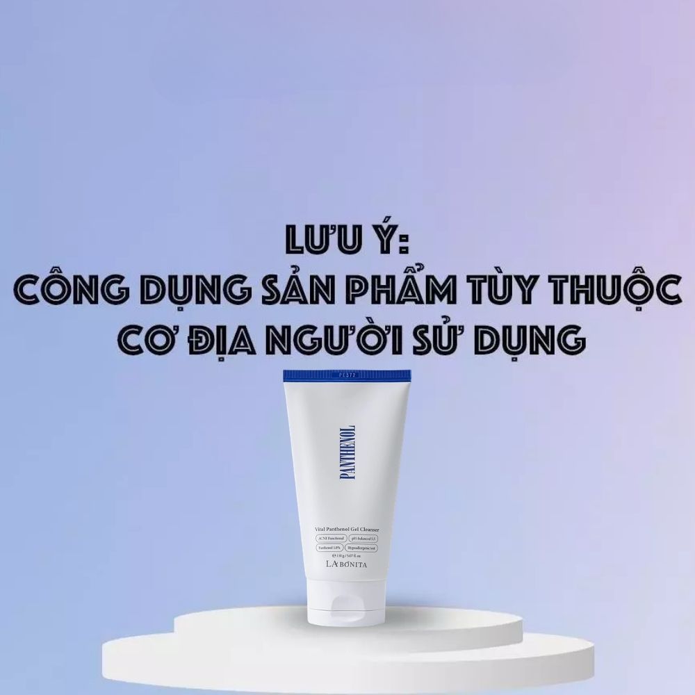 Ảnh 8 của Sữa Rửa Mặt Labonita Vital Panthenol Gel Cleanser Dịu Nhẹ Cho Da Nhạy Cảm & Mụn Nhạy Cảm Ph 5.5