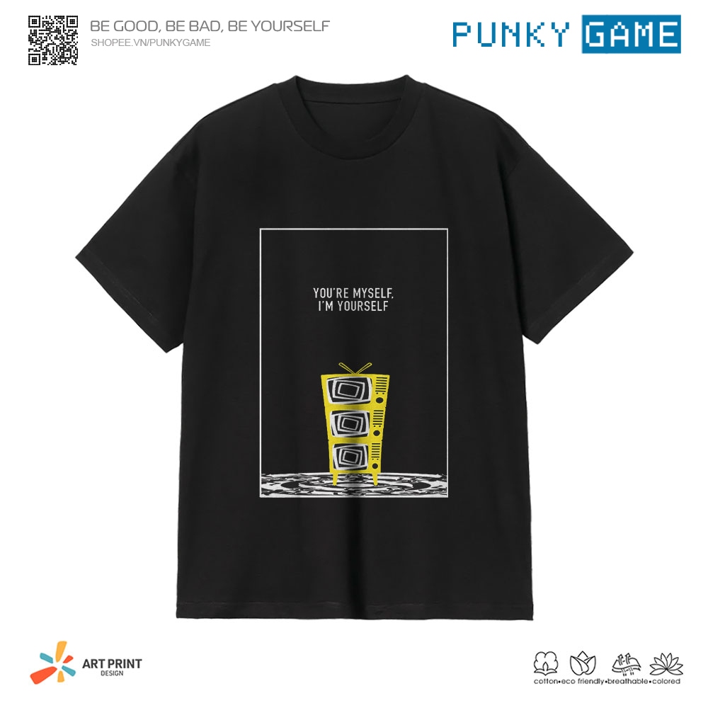 Áo thun Unisex Persona 4 Art Cotton 100% ngắn tay