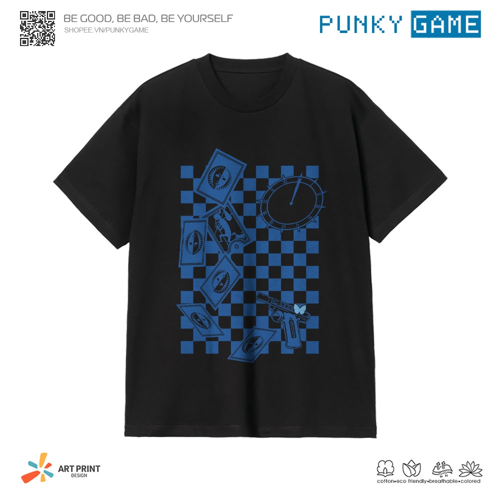 Áo thun Unisex Persona 3 Memento Mori Cotton 100% ngắn tay