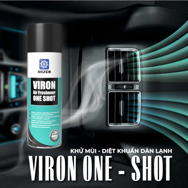 Xịt Khử Mùi Kháng Khuẩn Điều Hòa Không Khí Onzca Viron 200Ml
