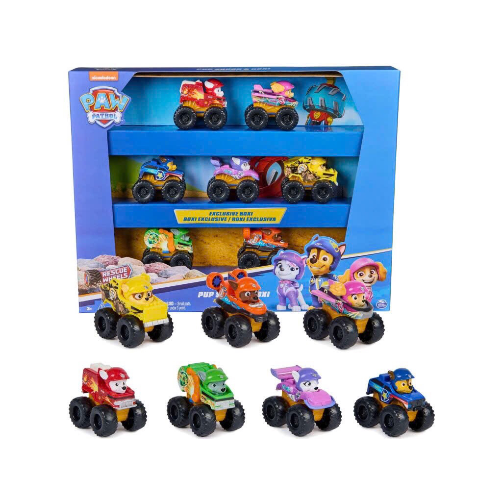 Bộ 7 xe mini Paw Patrol Rescue Wheels