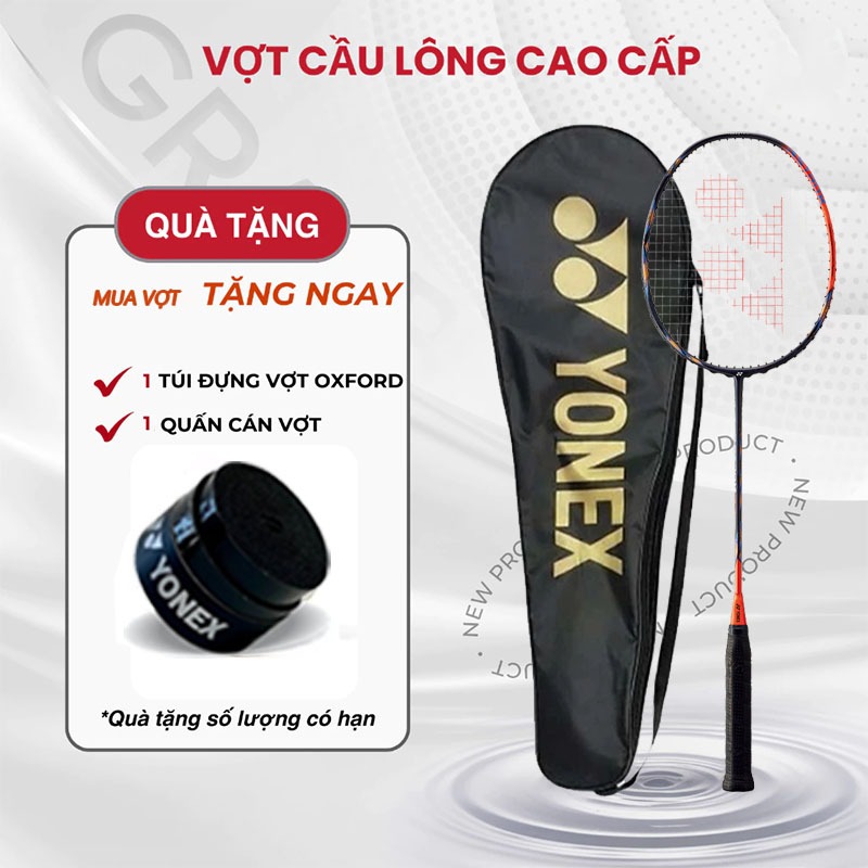Vợt cầu lông Astrox 77 Pro ( tặng cước đã căng trên vợt + cuốn cán + túi vợt) Phù hợp với mọi người 