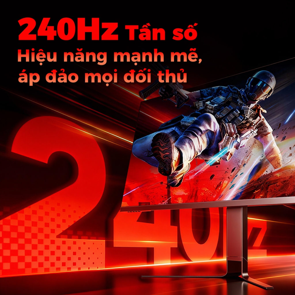 Màn Hình Gaming 27 Inch 240Hz 2K IPS 1ms HDR Viền Mỏng Chân Đế Nâng Hạ M748 - Tặng Kèm Cáp HDMI | BigBuy360 - bigbuy360.vn