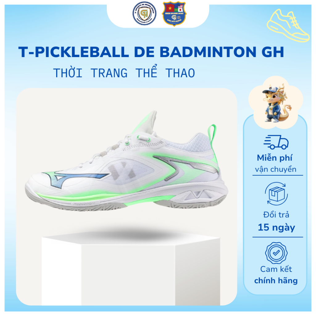 Giày Cầu Lông Mizuno WAVE CLAW NEO 3 - Thông Thoáng Và Thoải Mái Trong Suốt Trận Đấu