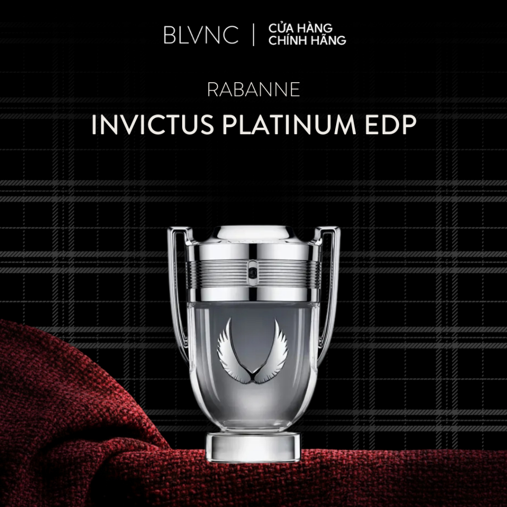[BLANC] [Hỏa Tốc HCM] Nước hoa nam Paco Rabanne Invictus Platinum EDP 100ml