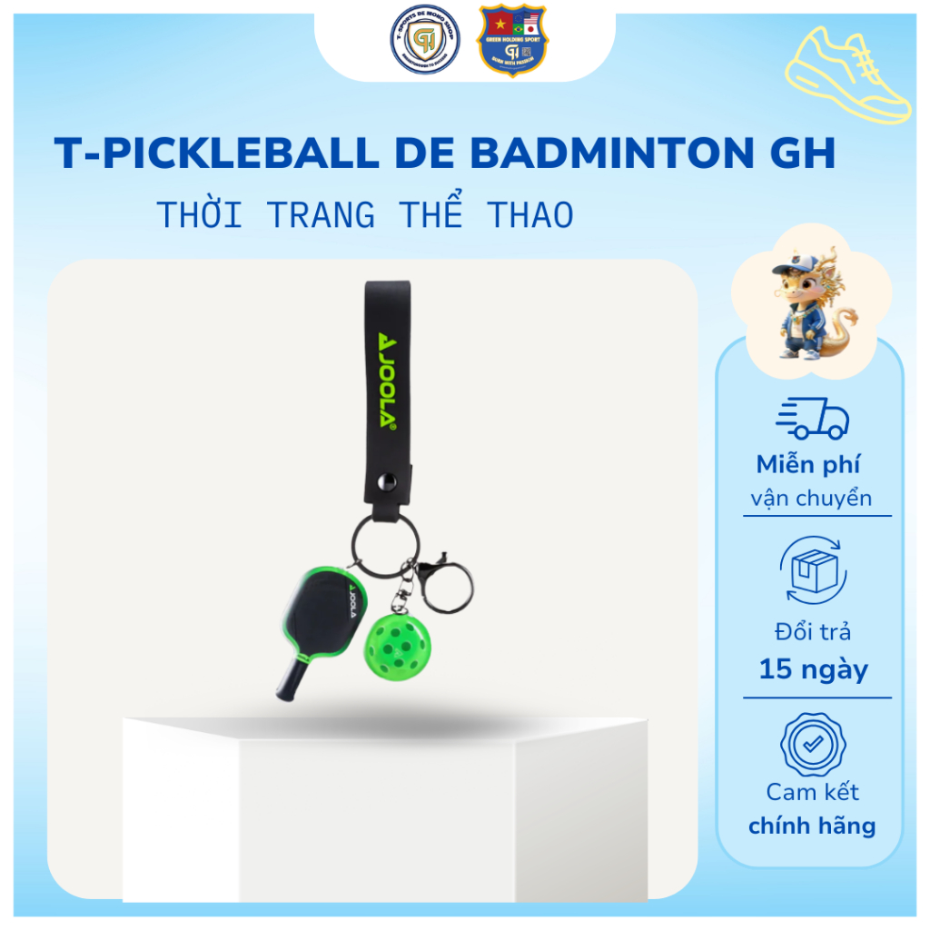 Móc Khóa JOOLA Key Chain (Gen3) – Phụ Kiện Thể Thao Nhỏ Gọn & Phong Cách