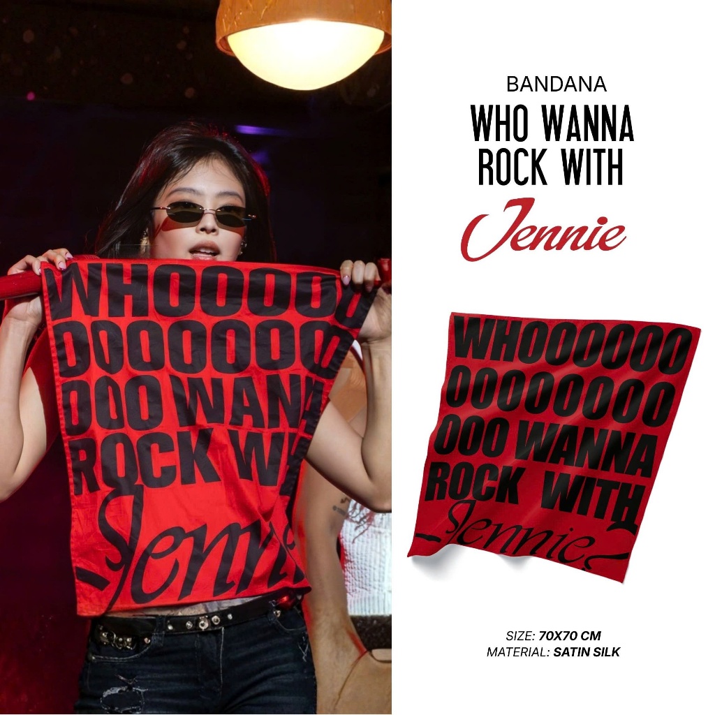 Khăn Jennie, Khăn Banada Jennie, Banada Blackpink