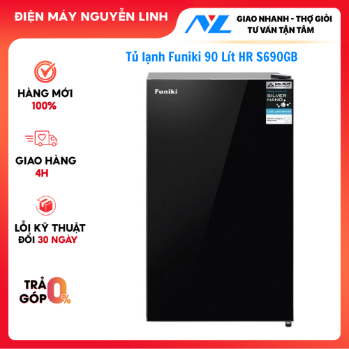 Tủ lạnh Funiki 90 Lít HR S690GB