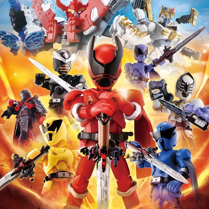 Mô Hình Blokees Super Sentai King-Ohger Galaxy Ver 1
