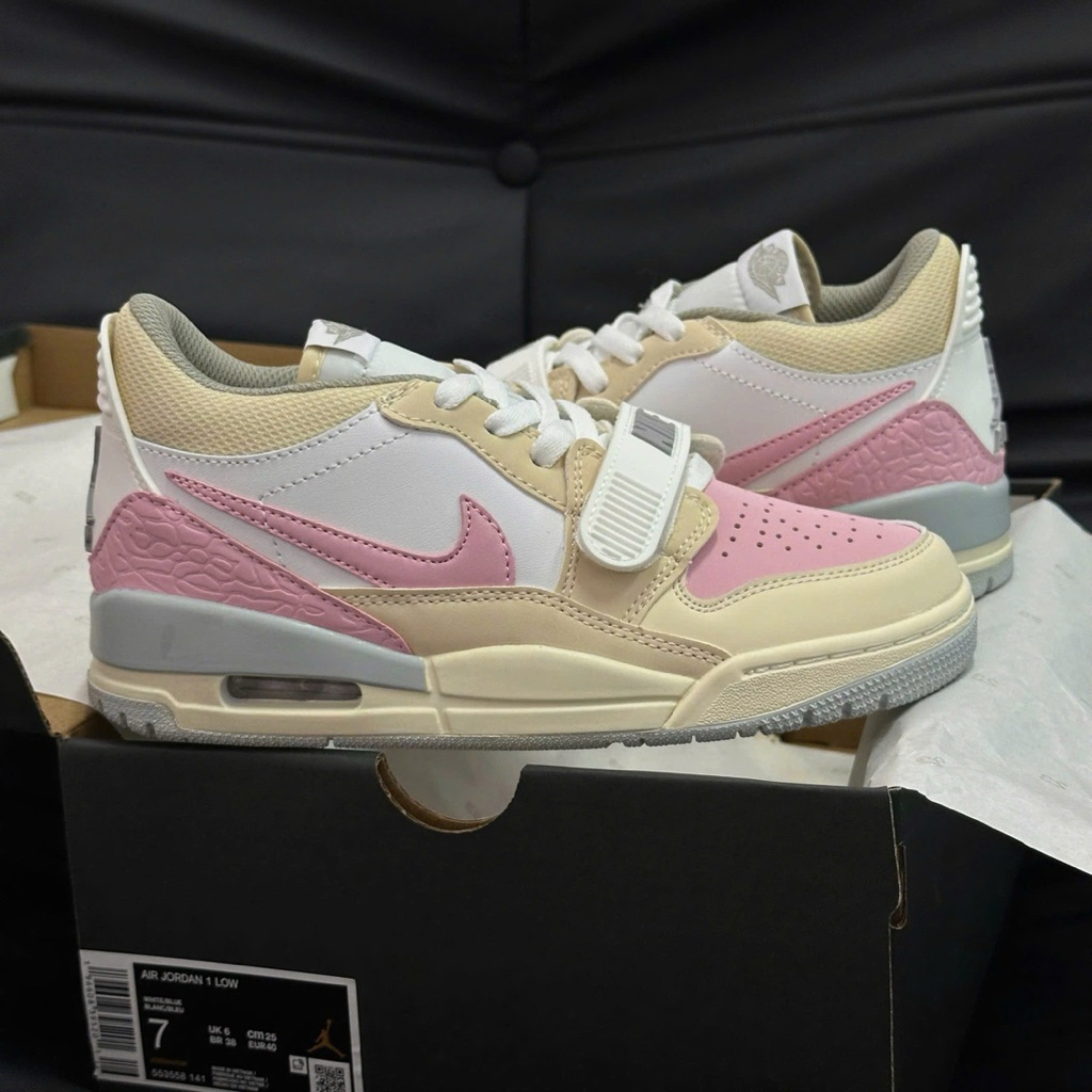 [Sốc sale 50% HànG CHính Hãng] Giày Sneaker jd Legacy 312 Low Pink baby Siêu Xinh