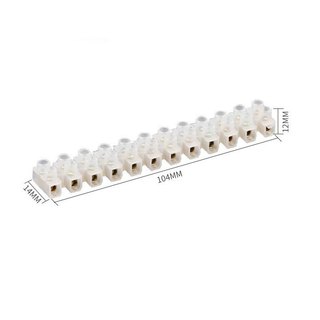 Cầu Đấu Điện 12P-Trắng - 20A X3-2012