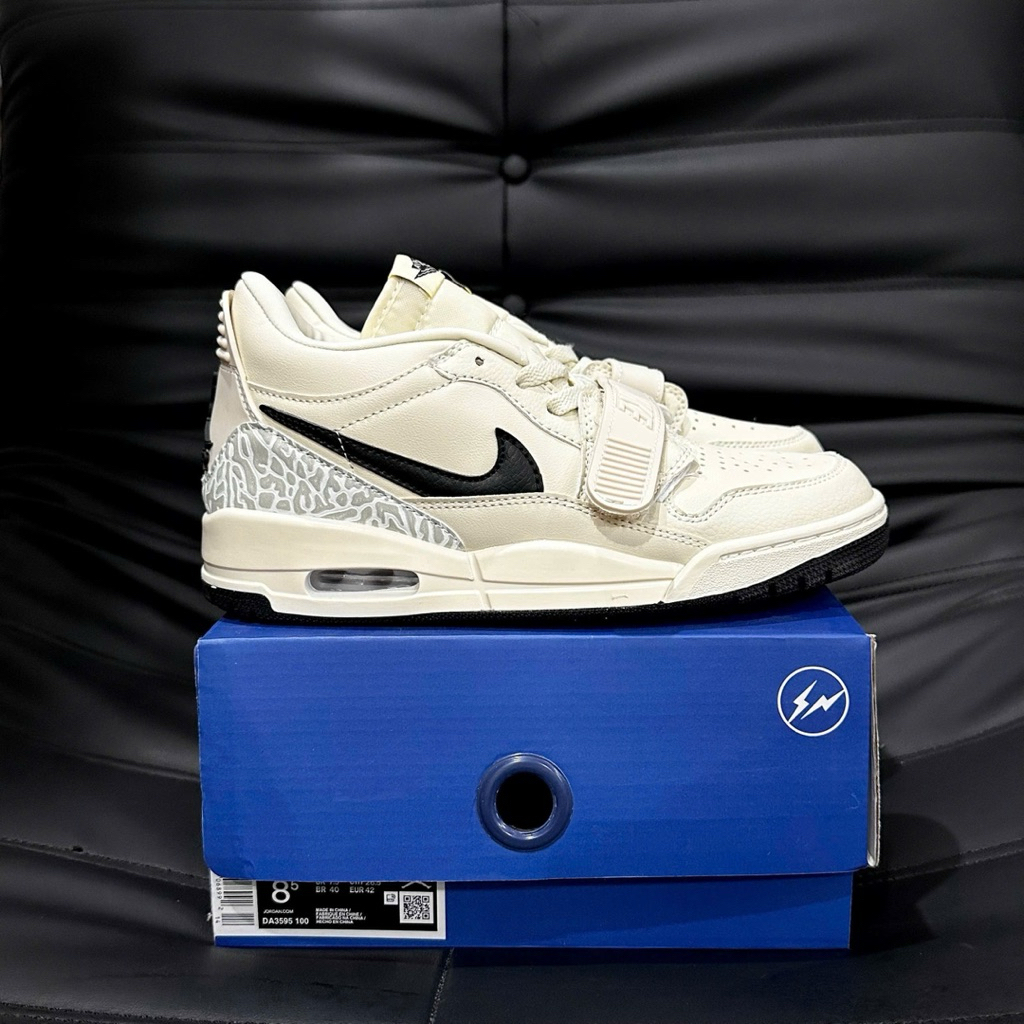 [ Sốc Sale 50% hàng Chính HÃng] Giày JD LeGaCy 312 low Cream Đen Trắng Bản mới nam nữ dễ phối đồ