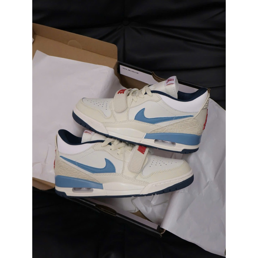 [ Sốc Sale 50% Hàng Chính Hãng] Giày  JD LeGaCy 312 Trắng kem Vệt Xanh bản hót trend 2026 Nam nữ